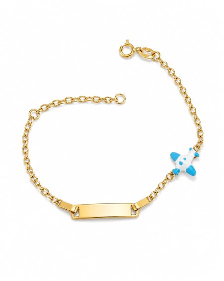 Bracelet Idee Preziose dal 1987 Child in Yellow Gold IP.BK18G/141 - IP.BK18G/141